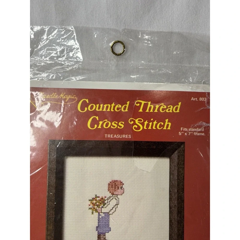 VTG‎ Needle Magic Counted Thread Cross Stitch Kit TREASURES Art. 803 5